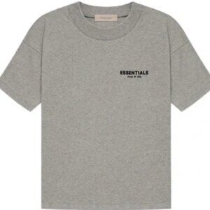 FEAR OF GOD ESSENTIALS T-SHIRT DARK OATMEAL
